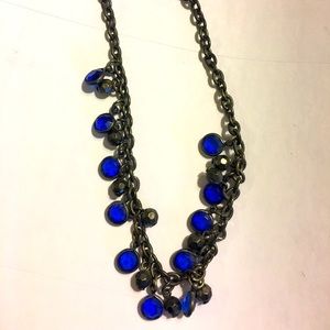 Blue necklace